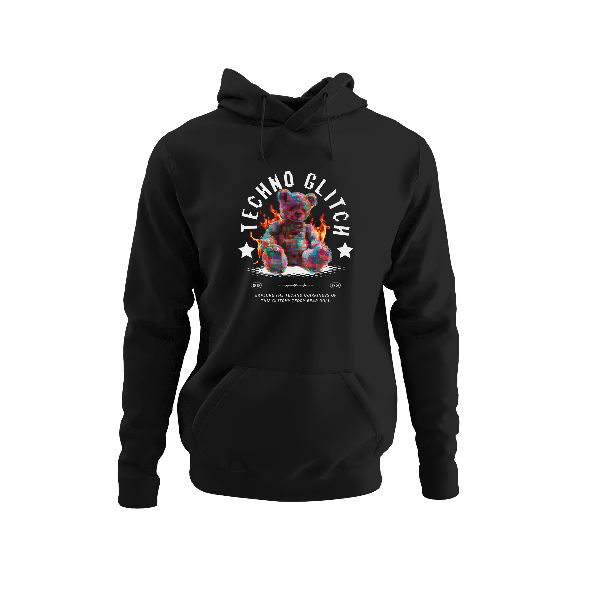 Alfaq Techno Bear Hoodie